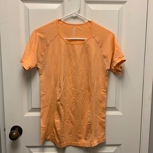 Senita Athletics Seamless Tee, Citrus, Large